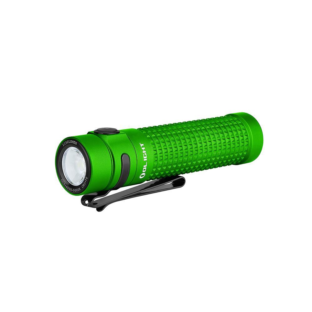 Заряден Фенер Olight S2R Baton II 1150lm NW Lime Green