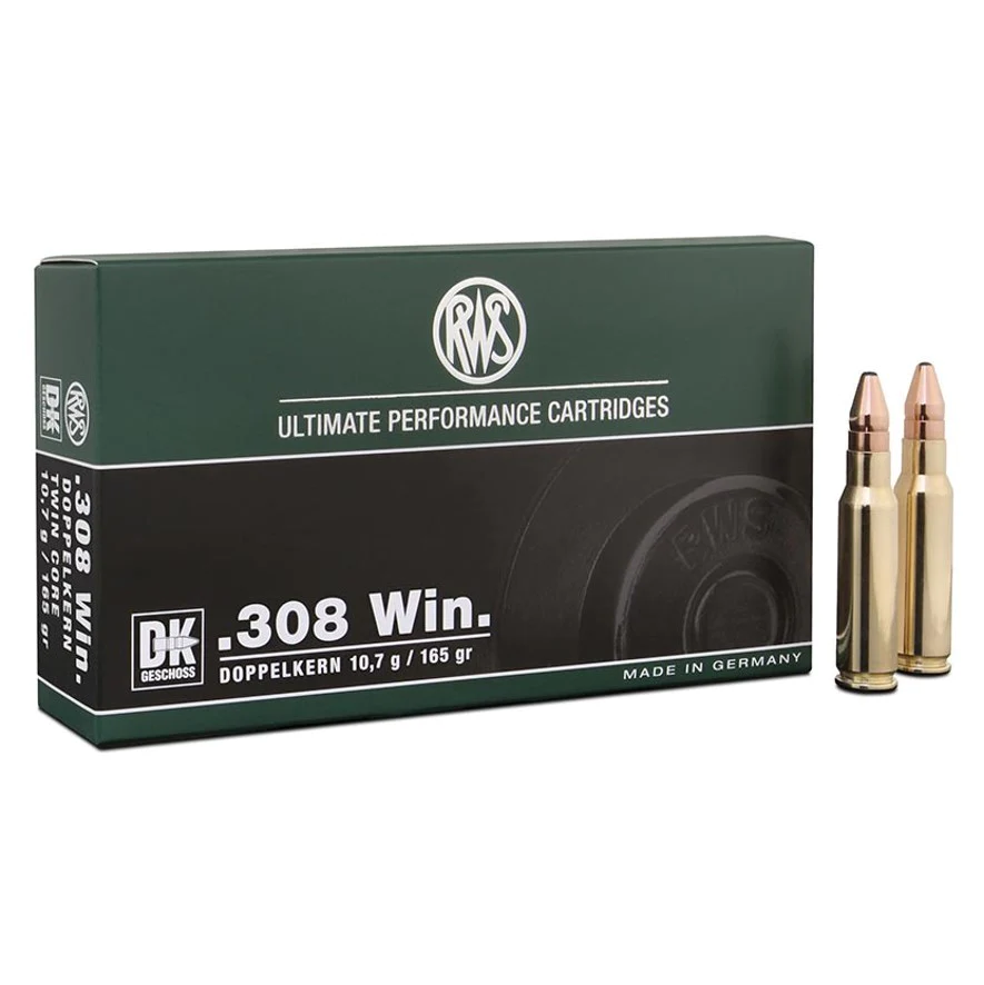 RWS 308Win TwinCore/DK 10,7гр/165gr