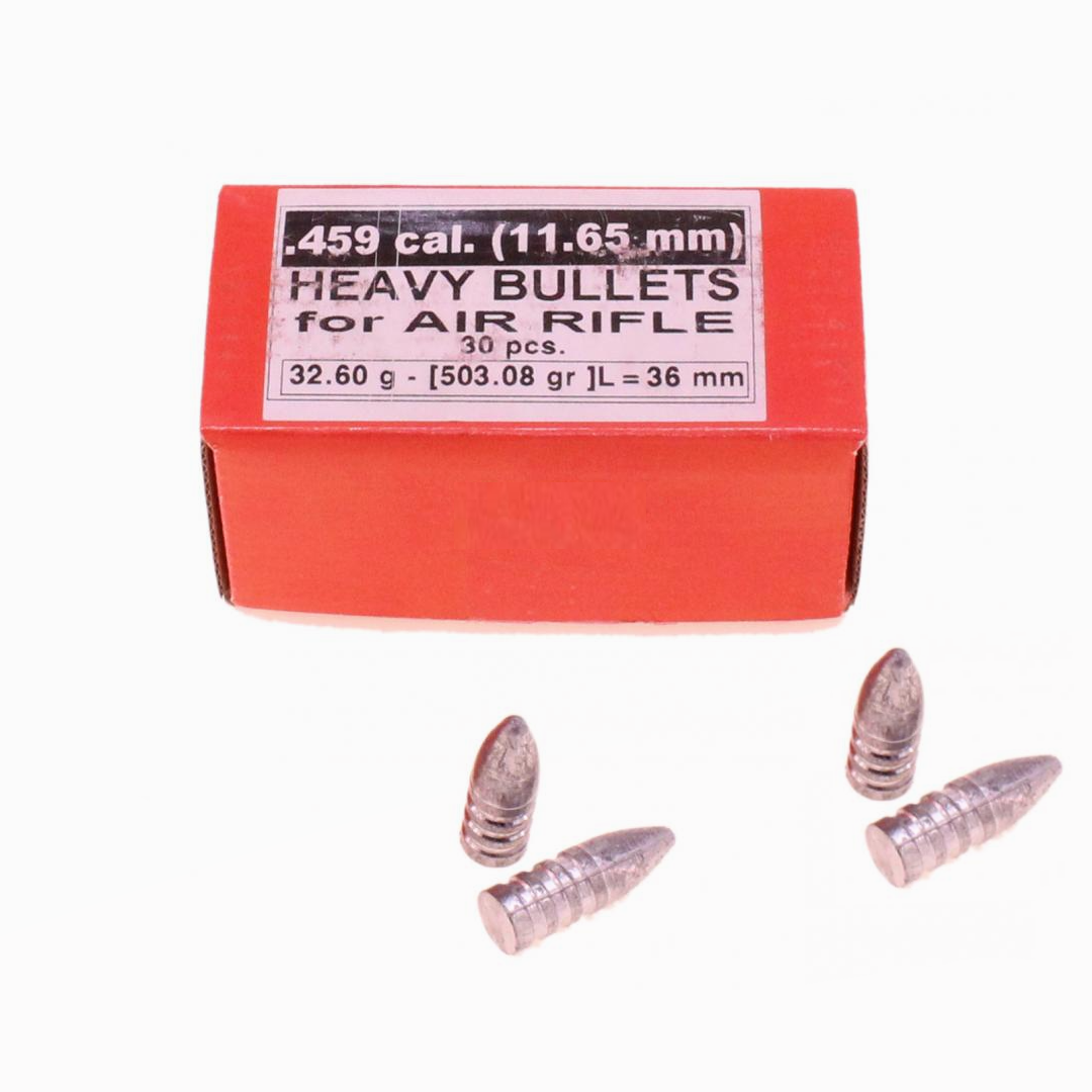 Сачми Heavy Bullets Slugs кал.45/.459 32,6гр/503,8gr 30бр