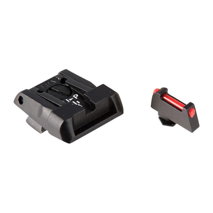 Регулируем мерник и мушка LPA Glock with Fiber Optic SPS16GL6F