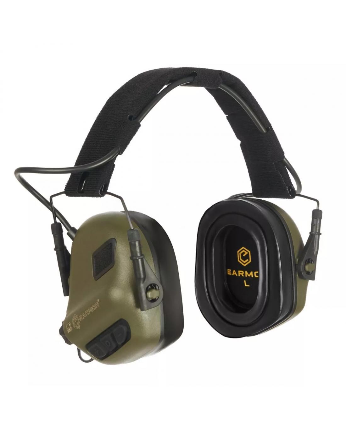 Антифони EARMOR M31-FG Plus активни Military Green