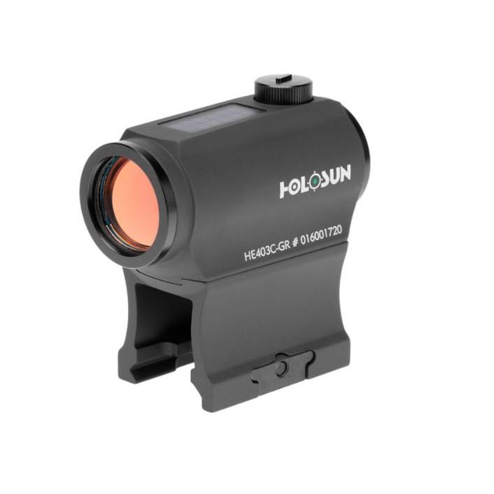 Бързомер Holosun HE403C-GR 2MOA Shake Awake Solar Panel picatinny