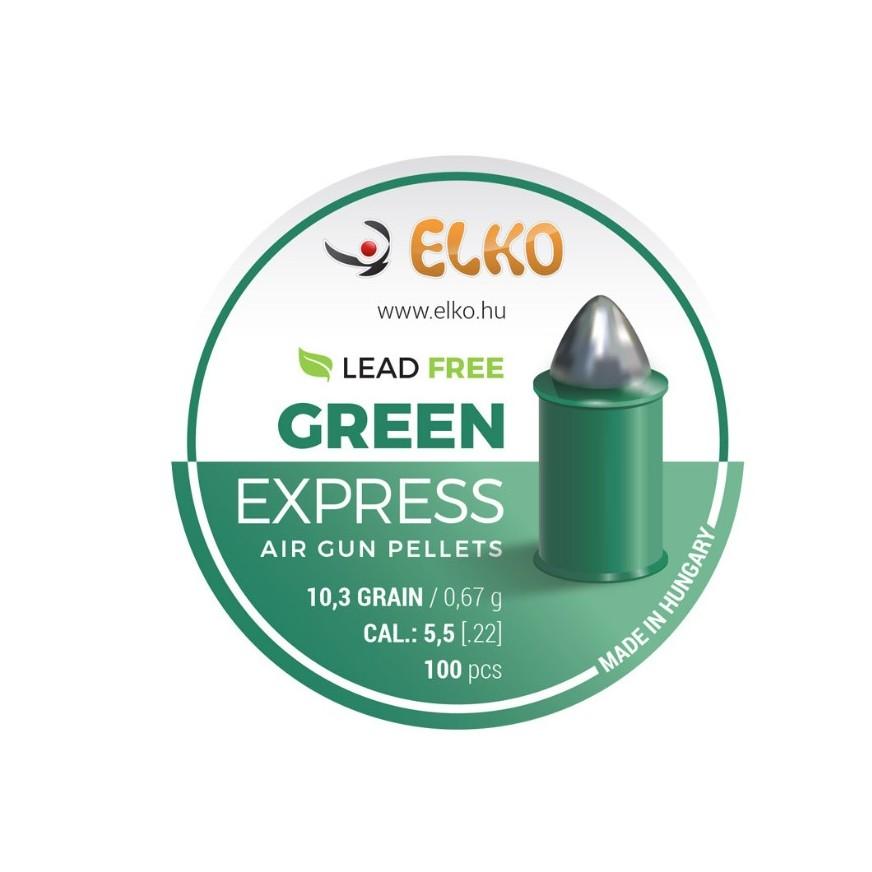Сачми ELKO Green Express Lead Free кал.5,5мм/100бр 0,67гр