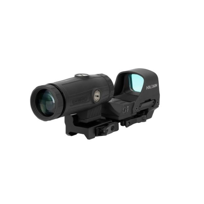 Бързомер Holosun HS510C RD 2MOA/65MOA QD Mount Solar + увеличител HM3X