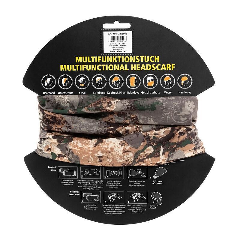 Шал MIL-TEC Multifunctional - различни видове
