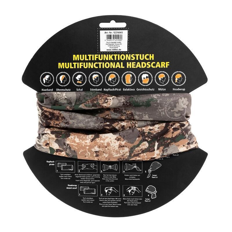 Шал MIL-TEC Multifunctional - различни видове