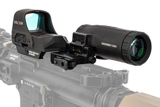 Увеличител Holosun HM3X 3x - Flip & QD Mount, черен