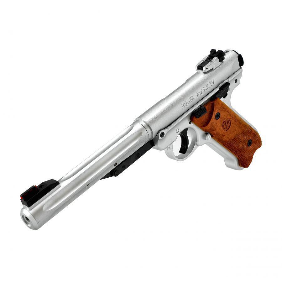 Въздушен пистолет Ruger Mark - 4 cal.4.5 mm, Silver