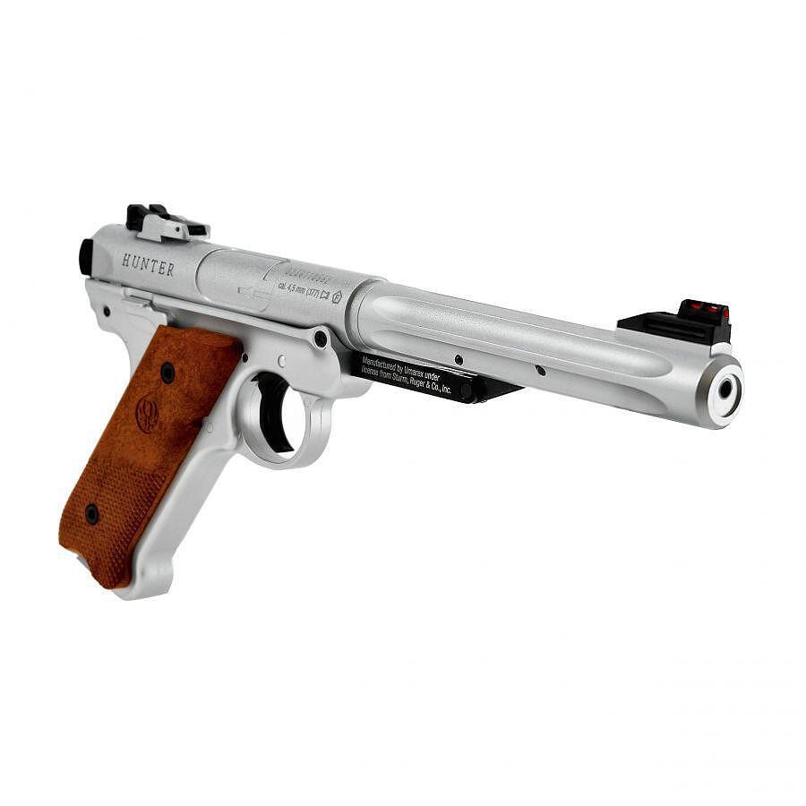 Въздушен пистолет Ruger Mark - 4 cal.4.5 mm, Silver