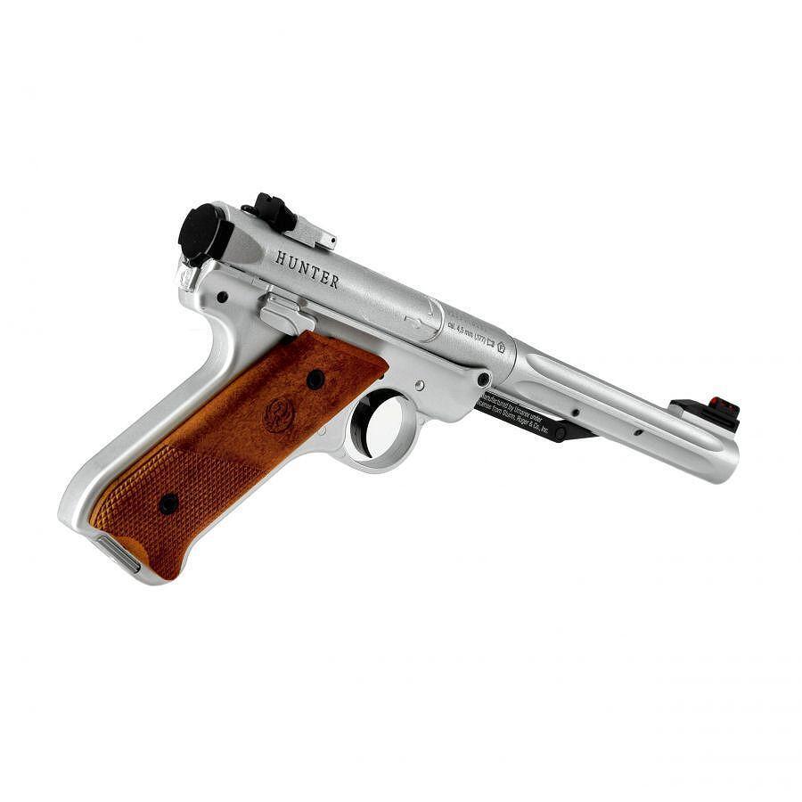 Въздушен пистолет Ruger Mark - 4 cal.4.5 mm, Silver