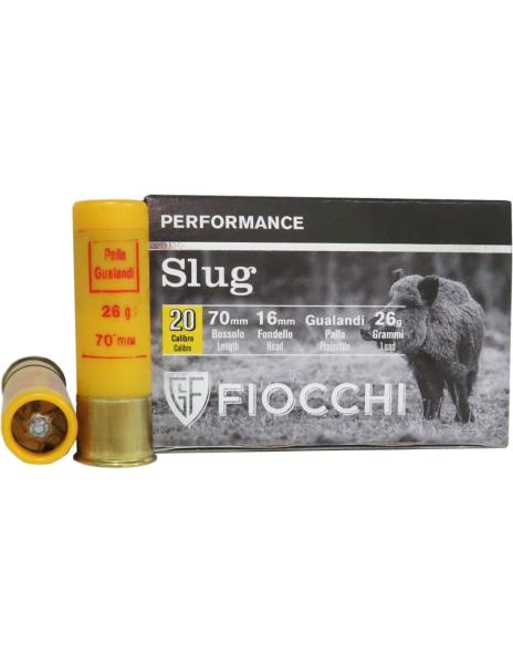 Fiocchi 20/70 Gualandi Slug 26гр.