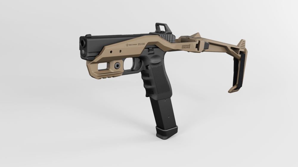 Шаси Recover Tactical  за Glock 20/20NB Tan