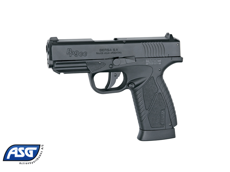 AirSoft ASG Bersa BP9CC black 6mm CO2 GNB 