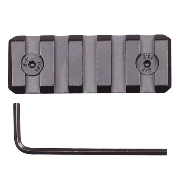 Планка picatinny  M-Lock метална 5 канала 55мм