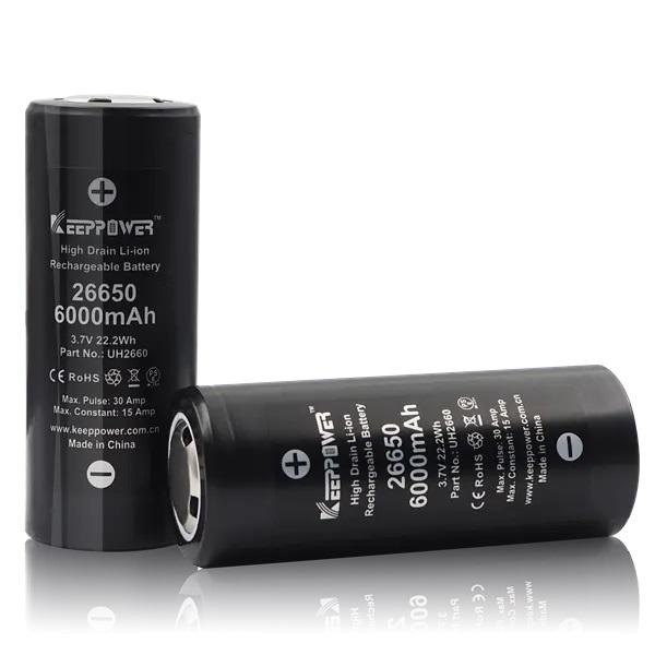Батерия Keepower 26650 6000mAh без защита високо разрядна