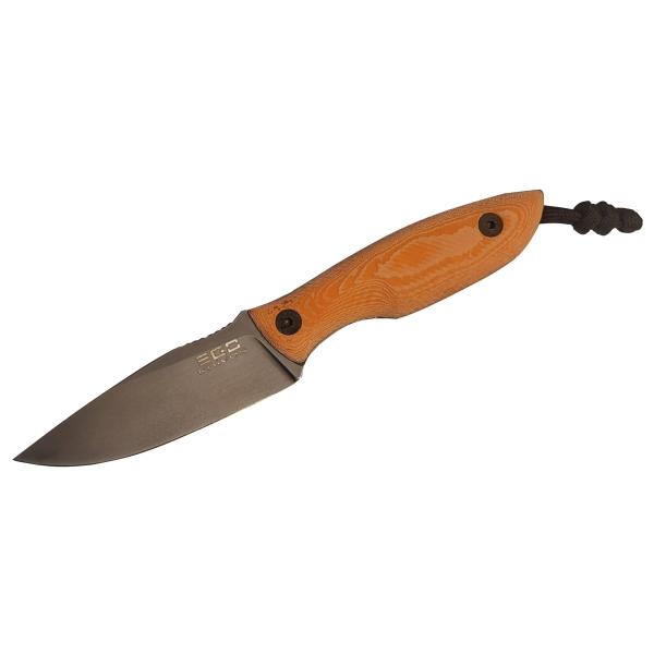 Нож Ego Mod.47 с оранжава ръкохватка и кания Kydex