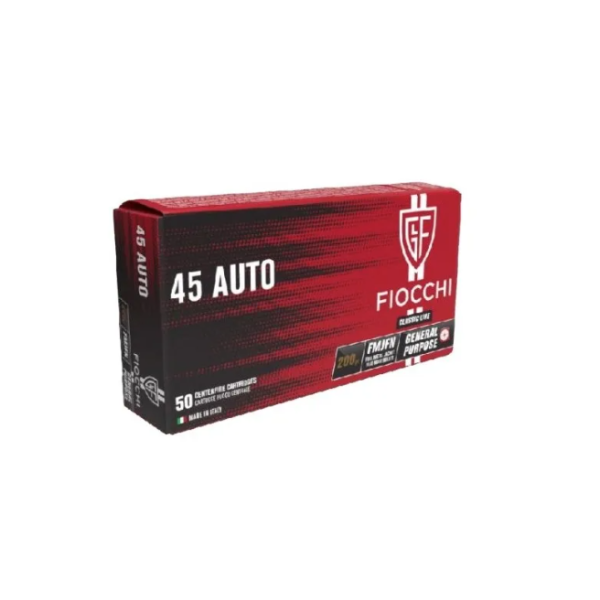 Fiocchi 45ACP FMJFN 200gr/12,96гр