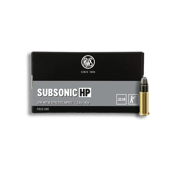 RWS 22lr Subsonic HP 2,6гр/40gr