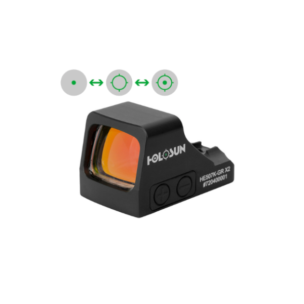 Бързомер Holosun HE507K X2 GR за Sig365 , Glock 43X MOS