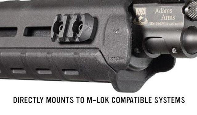 M-LOK Picatinny база - полимерна, 3 слота