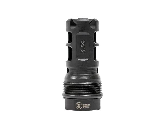 Компенсатор Silent steel QD - cal.5.56, 1/2" x 28, черен, shim kit
