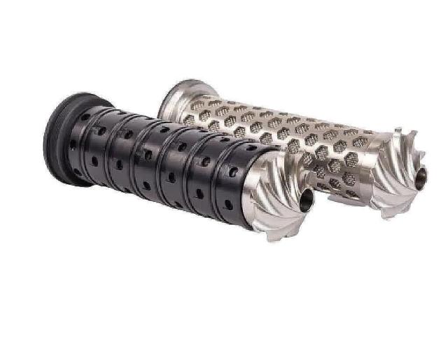 Супресор SILENT STEEL Streamer - cal.9mm, 27x1.5, алуминиев, черен, buffle unit