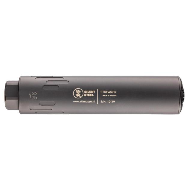 Супресор Silent Steel Streamer - cal.7.62, M15x1, стоманен, черен, Baffle unit