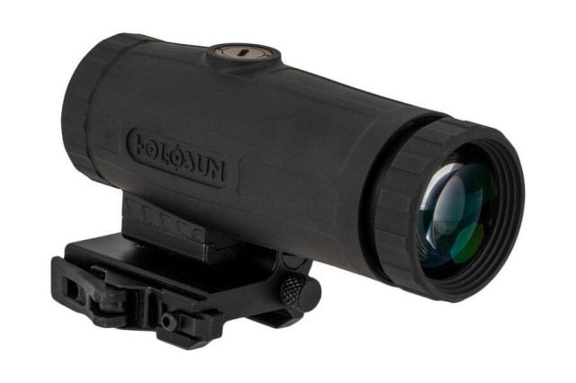 Увеличител Holosun HM3X 3x - Flip & QD Mount, черен