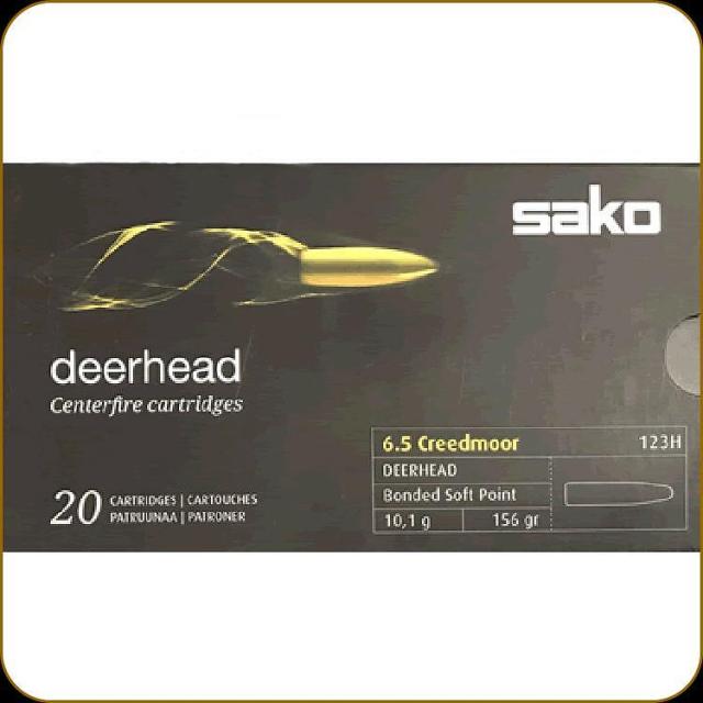 Патрони SAKO, cal. 6.5х55 - Deer head, 10.1 g/156 gr