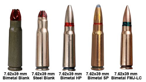 Патрони HP - 7.62 x 39