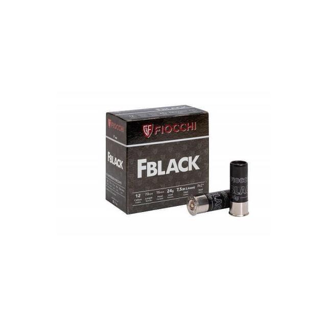 Патрони Fiоcchi - FBLACK #7.5, 24 g, 12/70